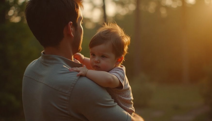 «Хватит реветь, мужик ты или нет?», сказал муж полугодовалому сыну