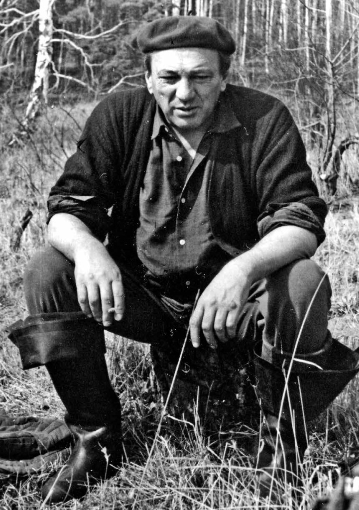 На горе Красный Камень, Полярный Урал, 1961 год