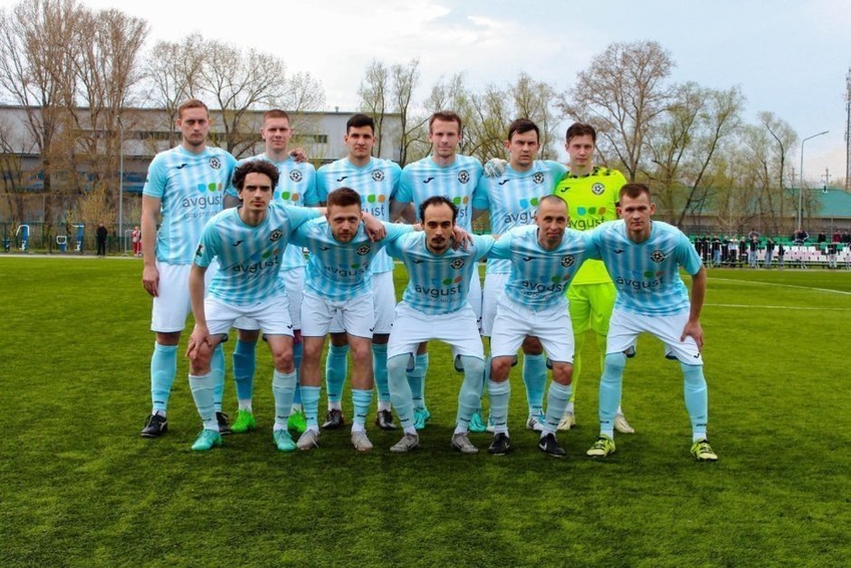    Перед стартом очередной игры. предоставлено федерацией футбола Татарстана