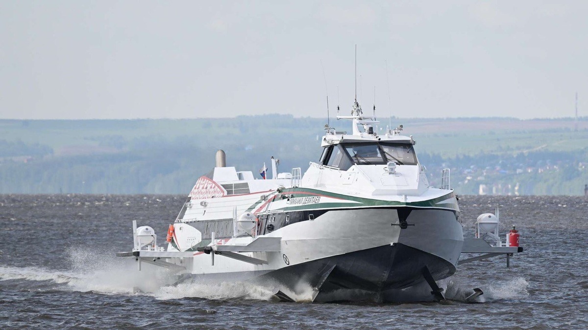 Судно проекта 03830 "Метеор-2020" / Фото: АО "Флот РТ"  📷
