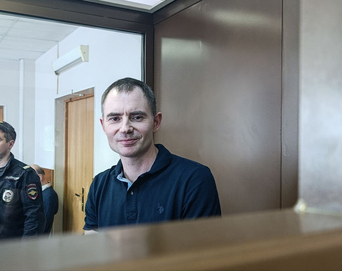 Максим Круглов на заседании Замоскворецкого суда Москвы 30.03.2026. Фото: пресс-служба партии