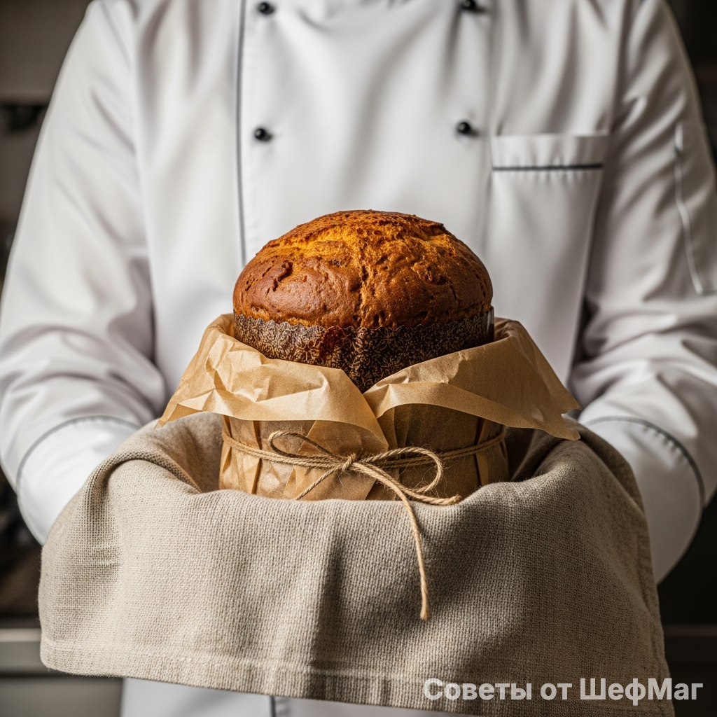 Правильно упакованный кулич сохраняет влажность мякиша и глянец глазури.