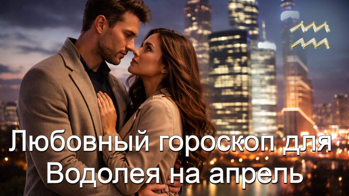 Любовный гороскоп для Водолеев на апрель