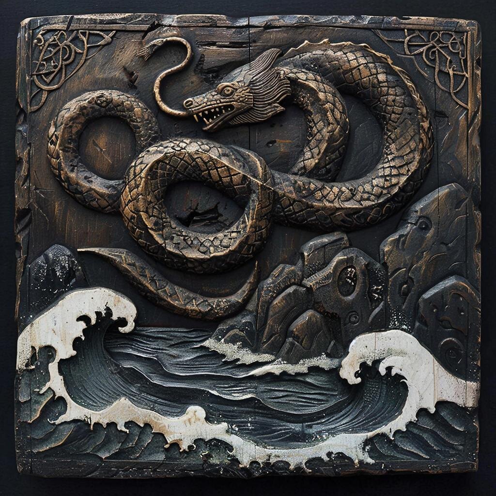 Скандинавские мифы объясняли приливы дыханием морского змея Ёрмунганда. Для людей, живших в опасной близости к суровому океану, такое объяснение было вполне логичным.