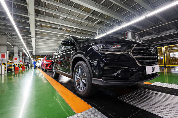 Производство автомобиля марки SWM компании Shineray (Китай) на заводе «Автотор» в Калининграде / Михаил Голенков/РИА Новости   📷