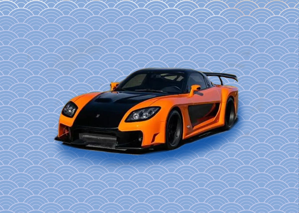 Та самая RX-7 в обвесе Veilside
