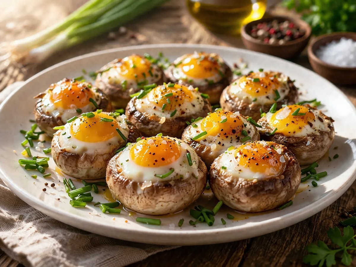 Закуска из шампиньонов