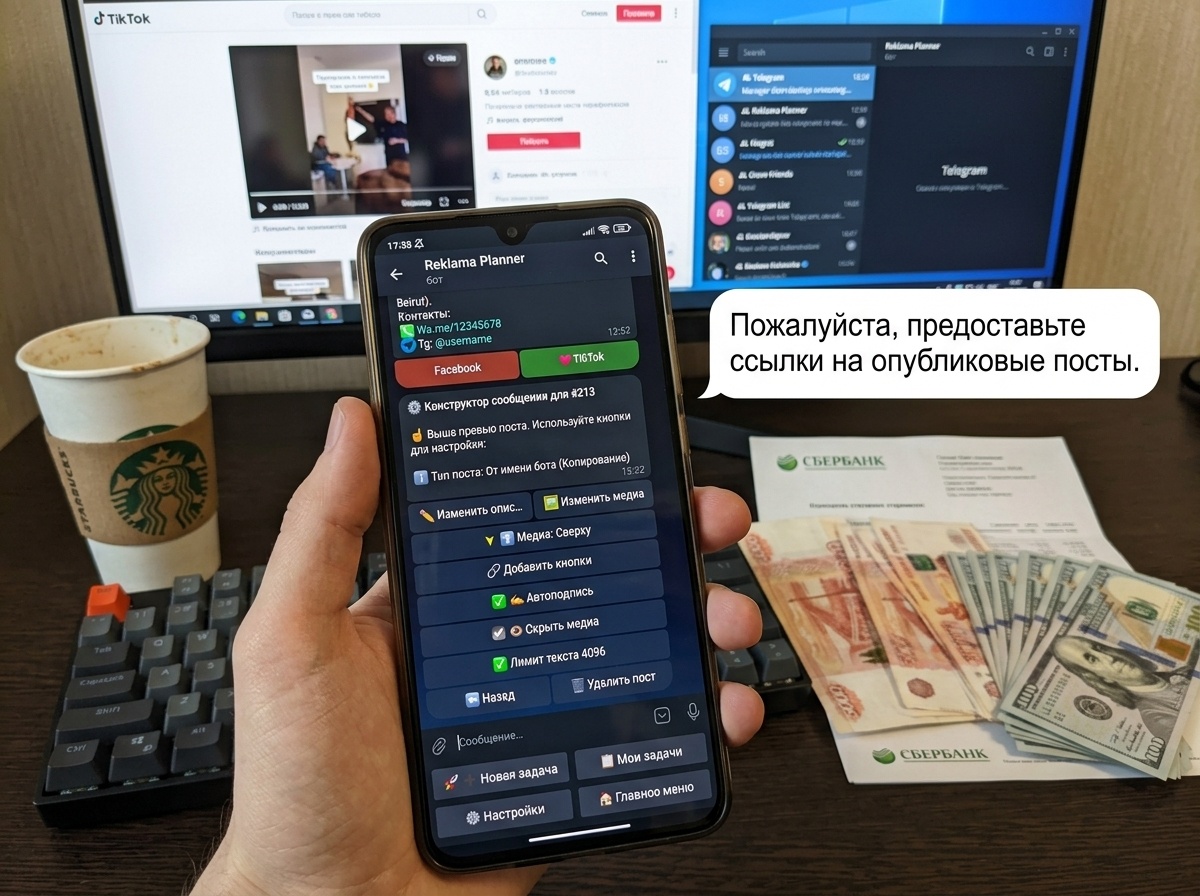 Частая боль админов - собирать отчет со ссылками для рекламодателей.