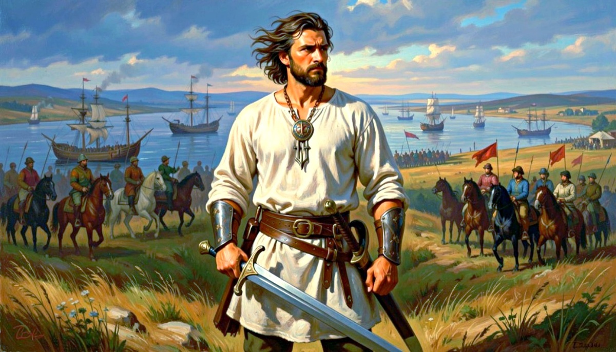 Святослав. Коллаж.