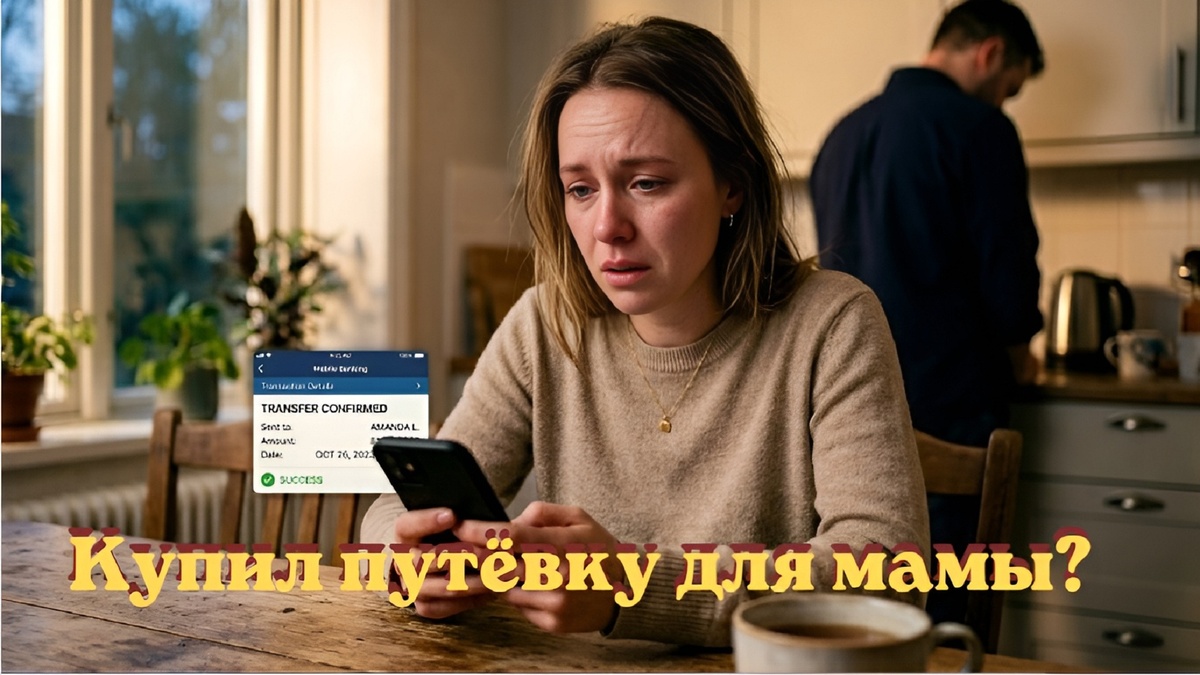 Путёвка в санаторий для мамы.