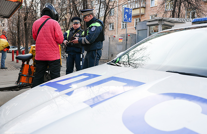    Рейд «Велокурьер» в Москве.Данил Айкин/ТАСС