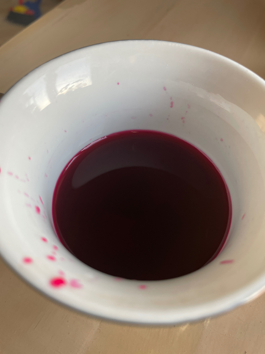 1/2 кружки свекольного отвара.