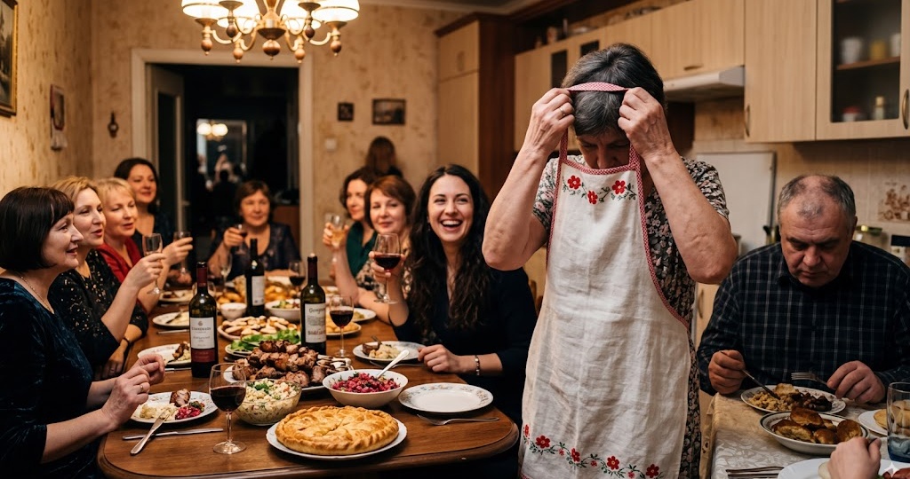 Свекровь два дня готовила на день рождения невестки — а та при подругах назвала её прислугой
