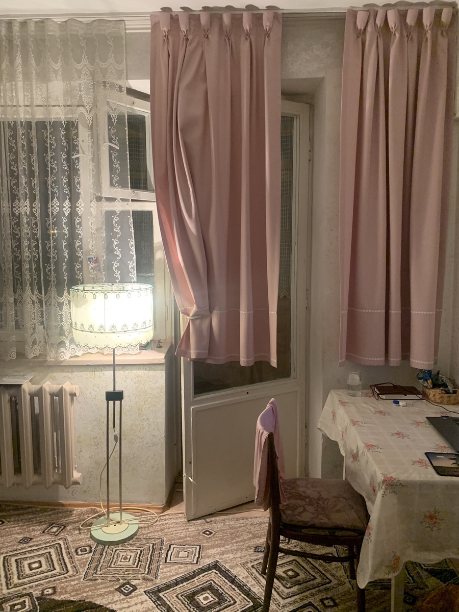 наша первая квартира в Алматушечке)