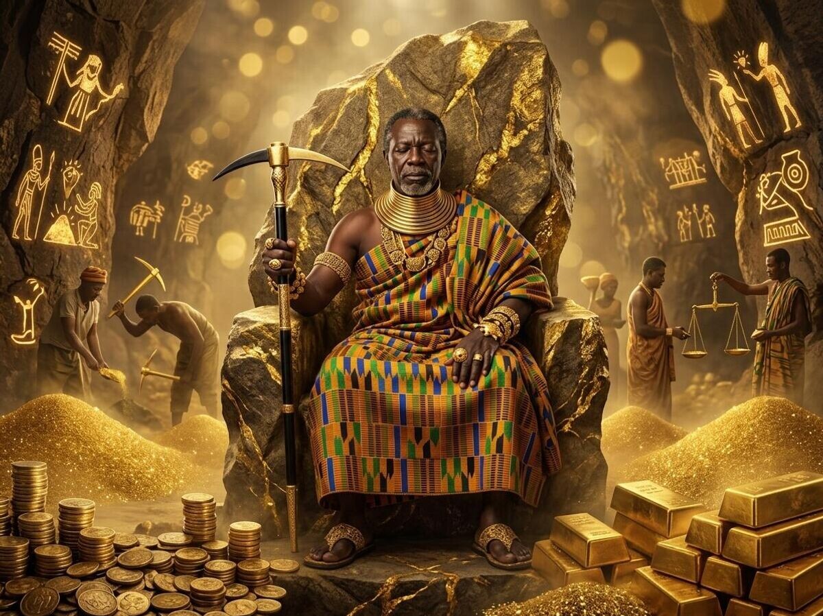   Золото Африки© Фото (not_rian_foto) Сгенерировано ИИ