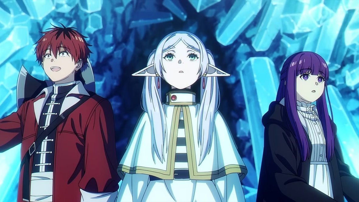    Кадр из аниме «Провожающая в последний путь Фрирен», реж. Кэйитиро Сайто, Madhouse