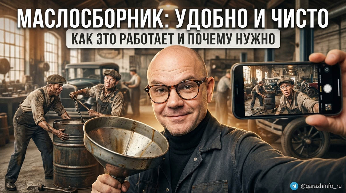    Удобный поддон для слива масла поможет избежать загрязнений. Zero8