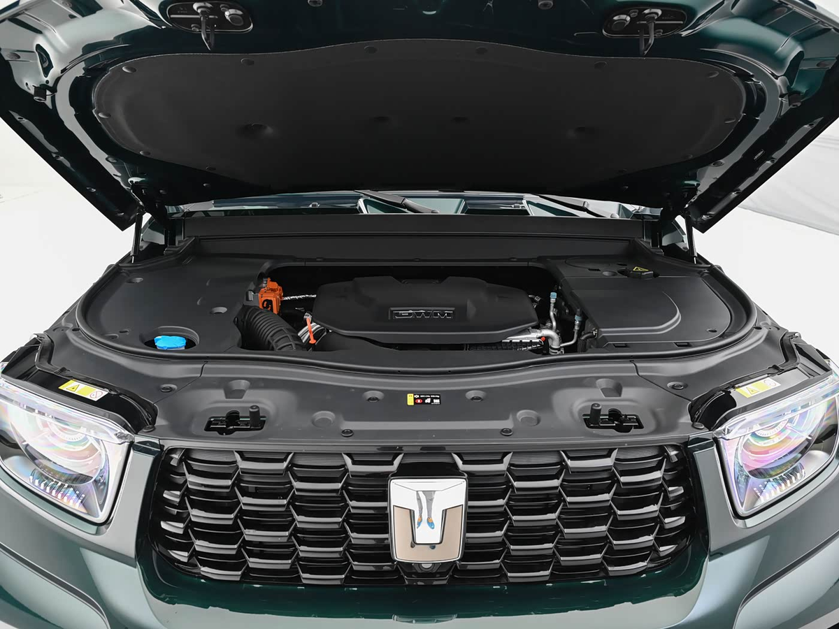 Моторный отсек базовой версии Tank 700 Hi4-Z