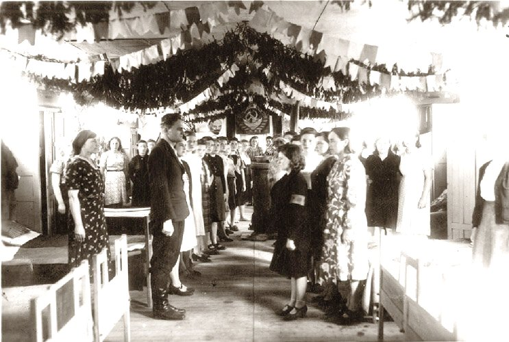 Фото - Советское репатрианты во французской зоне оккупации