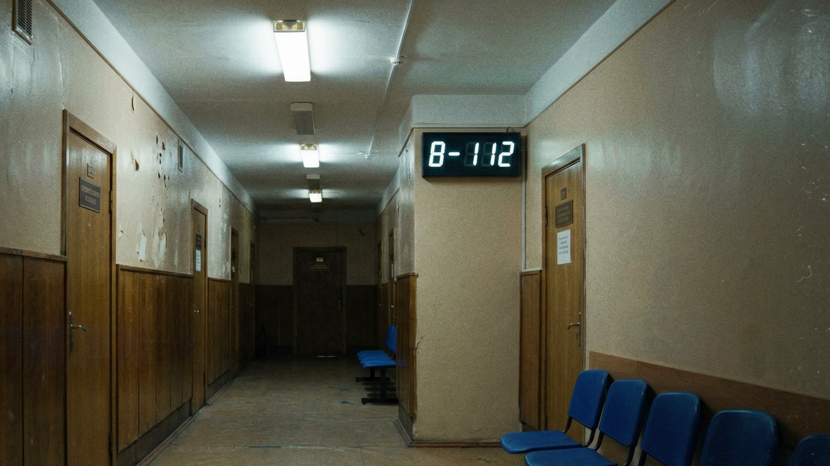 МФЦ. Окошко номер двенадцать. Здесь время течёт по своим, цифровым законам.