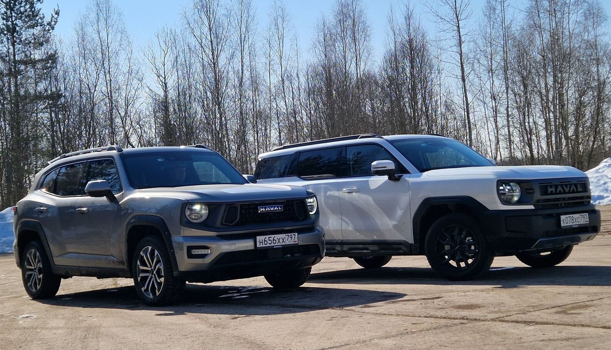 Обновленные Haval H7 и H3 перед тестом