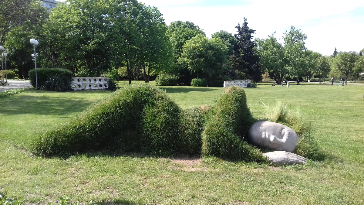Фото автора. Огромный парк Бургаса