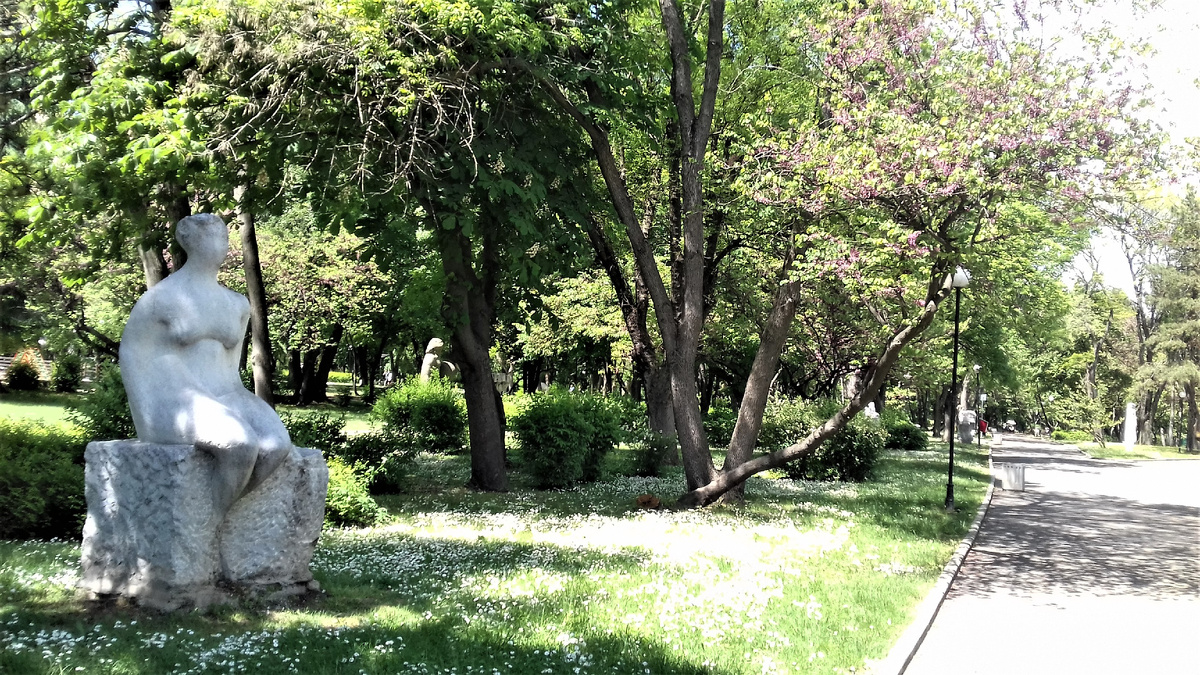 Фото автора. Огромный парк Бургаса