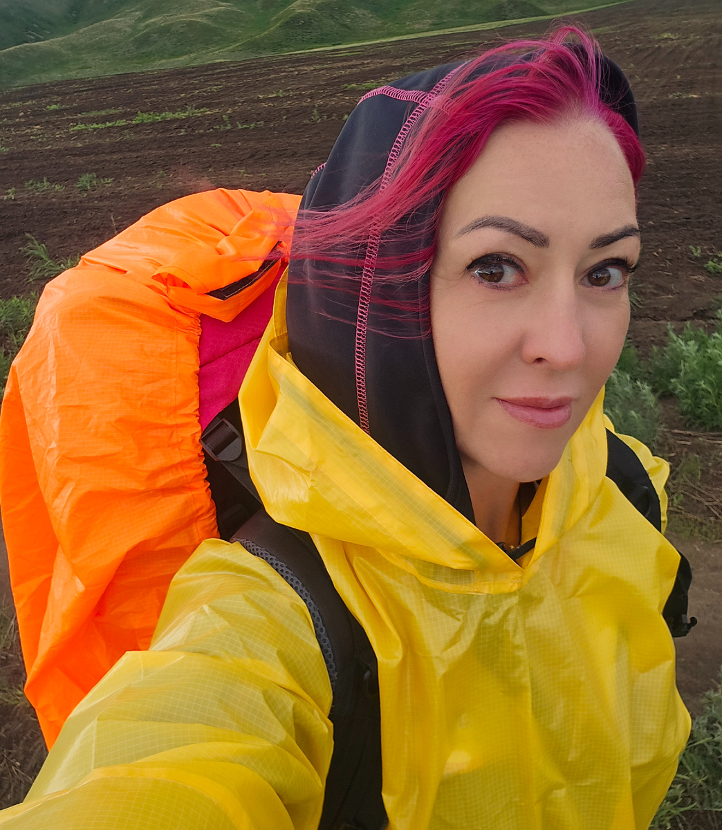 Первая проверка дождевика и непромокаемых носок