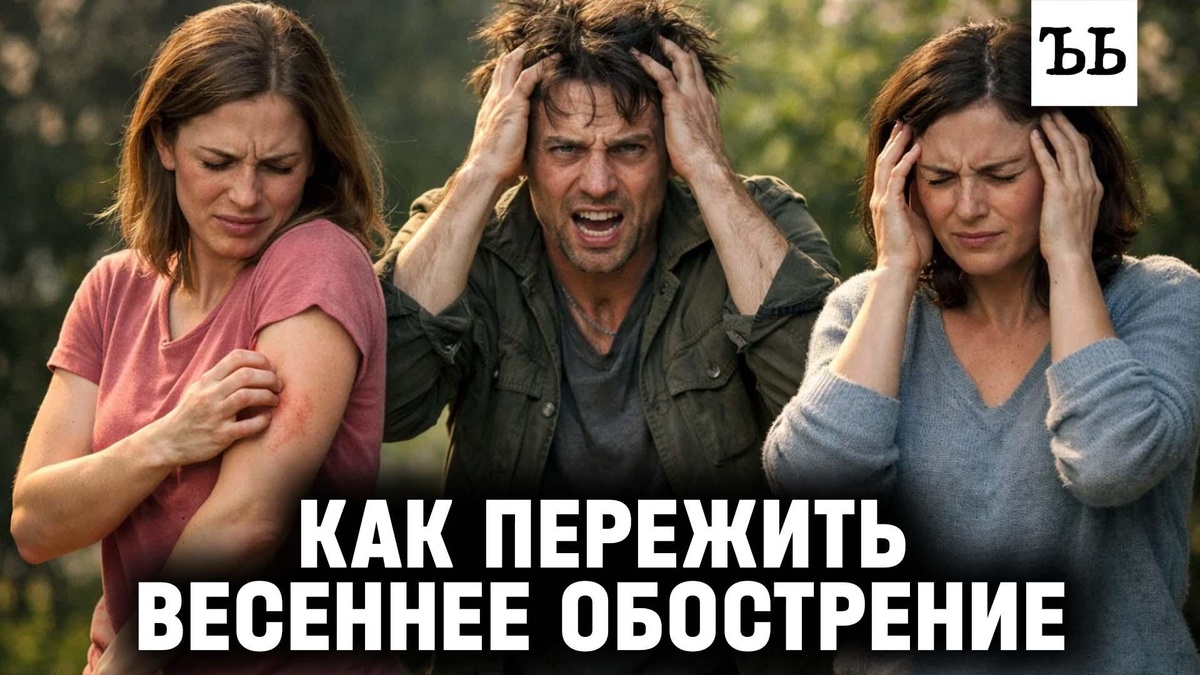    Весна: обострение по расписанию