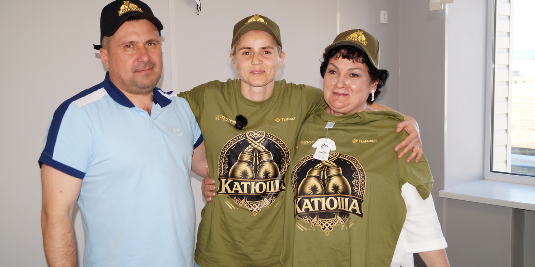 Чемпионка мира по боксу Екатерина Сычева встретилась с земляками в Сакмарском районе