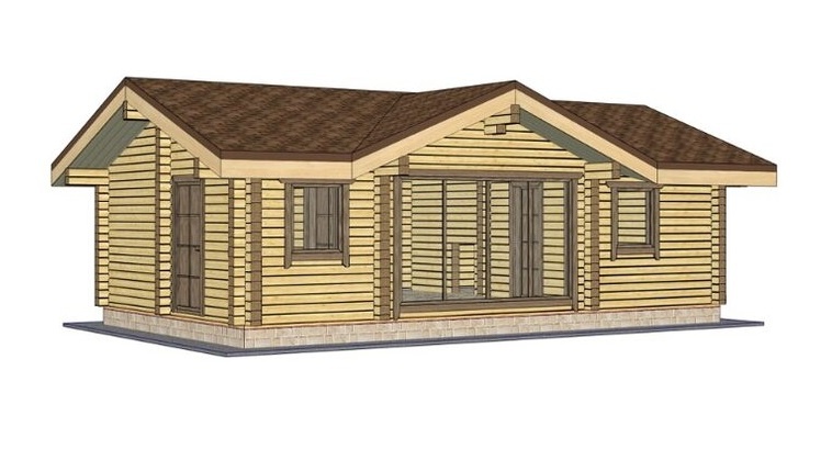 Проектирование домов и бань из клееного бруса