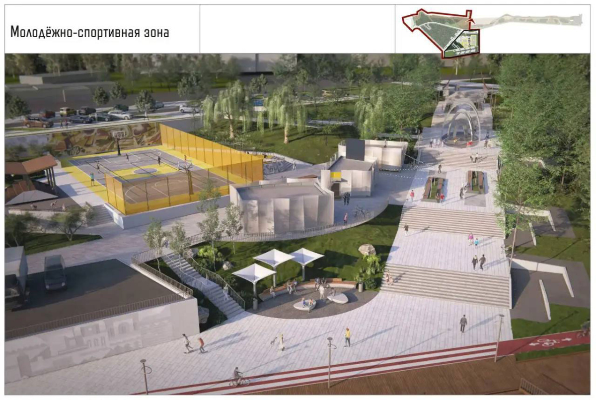    Каменск-Уральский подаст проект «Берег чемпионов» на федеральный грант