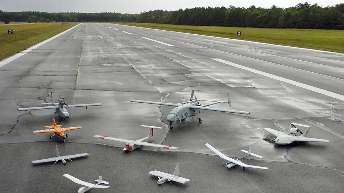    Разные модели БПЛА © wikipedia.org