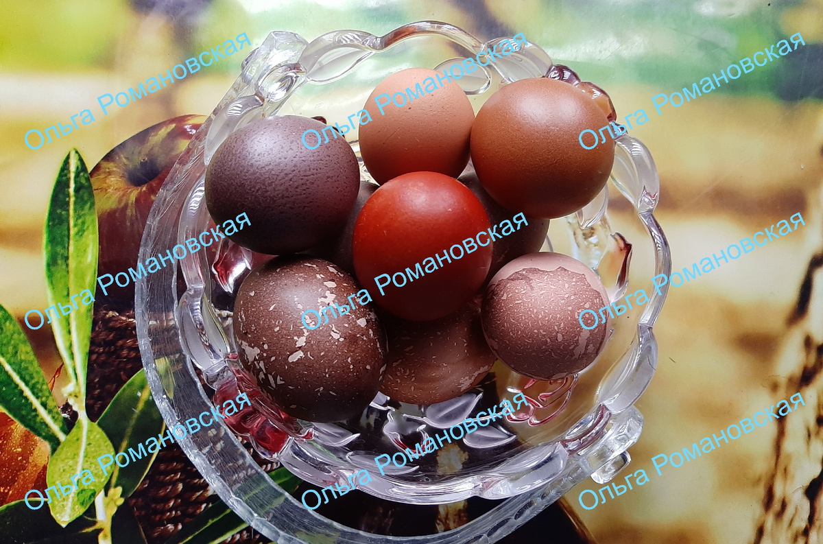 Как покрасить яйца на Пасху красиво луковой шелухой, поталью, ягодами и красной капустой