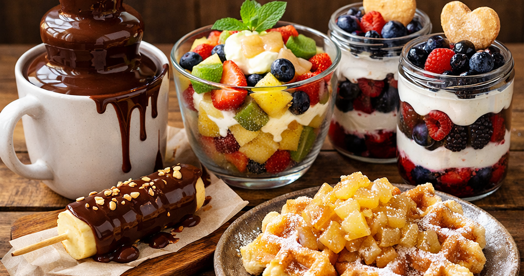 5 вкусных десертов за 15 минут, мечта сладкоежек