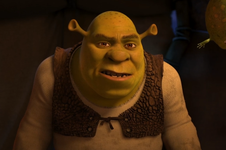 Кадр из трейлера мультфильма «Шрэк навсегда» (Shrek Forever After), 4-я часть франшизы. Студия: DreamWorks Animation, 2010