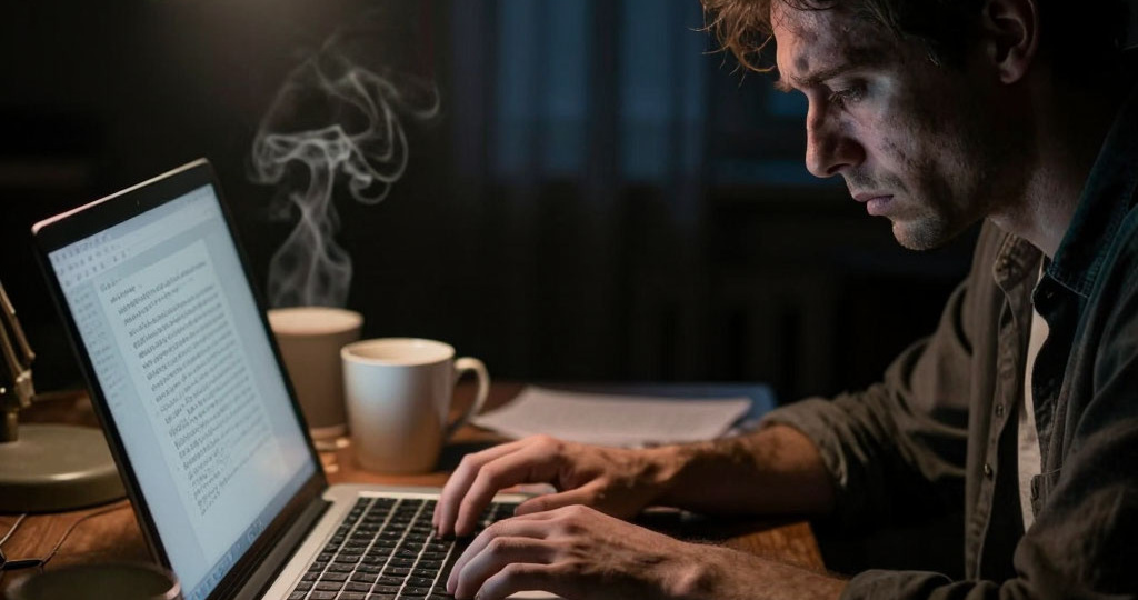 Писательское выгорание: Симптомы и как с ним бороться