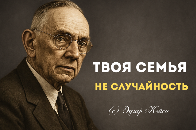 Семья: Случайность или Осознанный Выбор Души? Что Откровения Эдгара Кейси Нам Говорят?