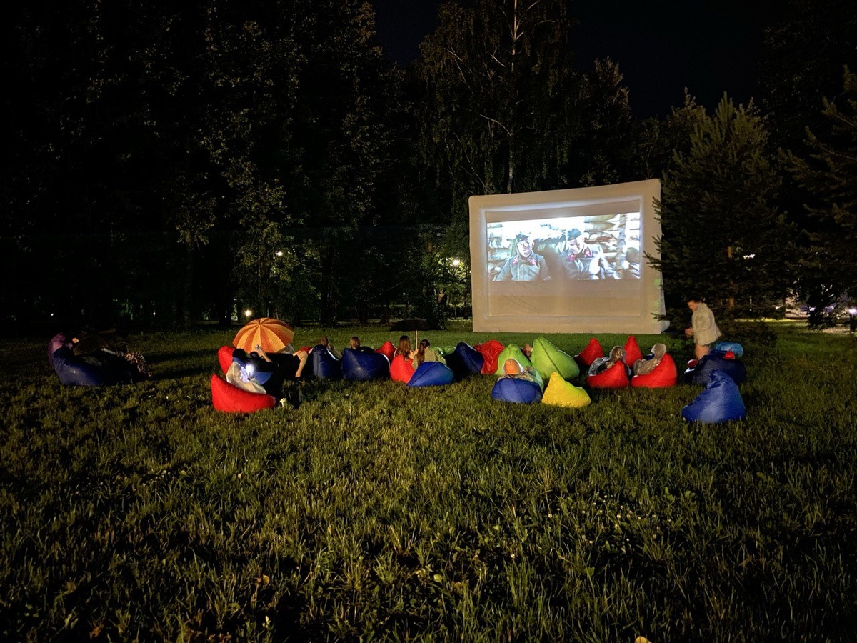 Аренда уличного кинотеатра