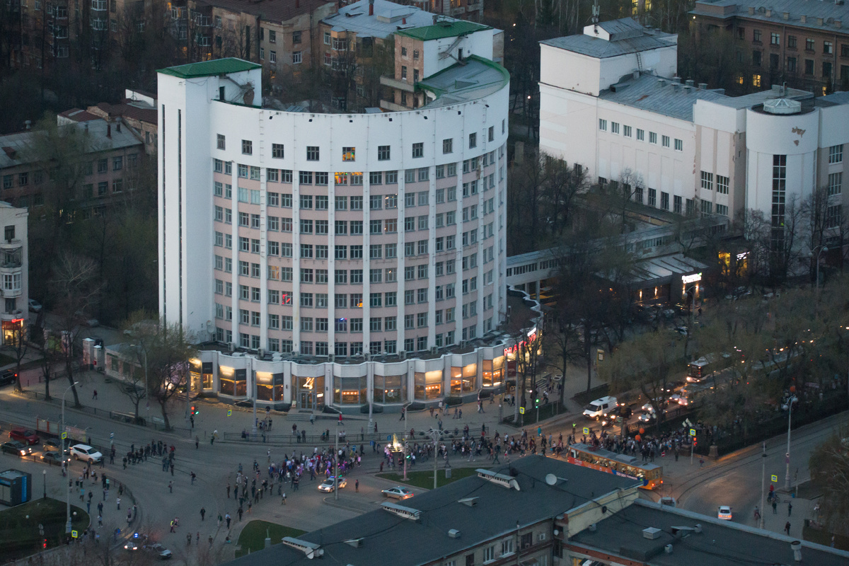 Сегодня Екатеринбург известен и как город конструктивизма. Фото: УрФУ.