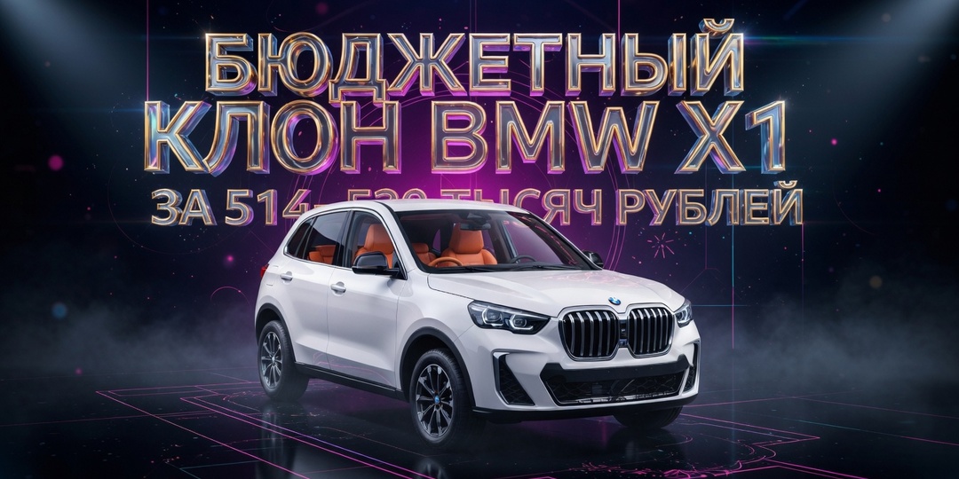 Бюджетный клон BMW X1 за 514–530 тысяч рублей