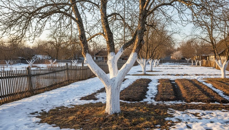 Белите деревья весной к майским? Вы делаете это неправильно