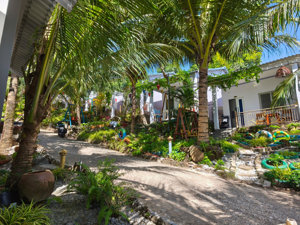 Комплекс бунгало в центре острова, в котором я оставливалась на месяц, Фукуок, Вьетнам