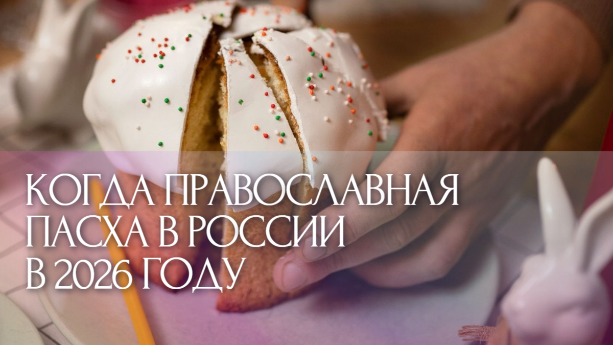 Когда пасха в 2026 в россии