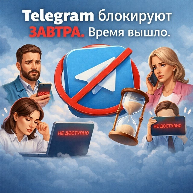 Как остаться на связи с клиентами в случае блокировки Телеграмм и Ватсап?