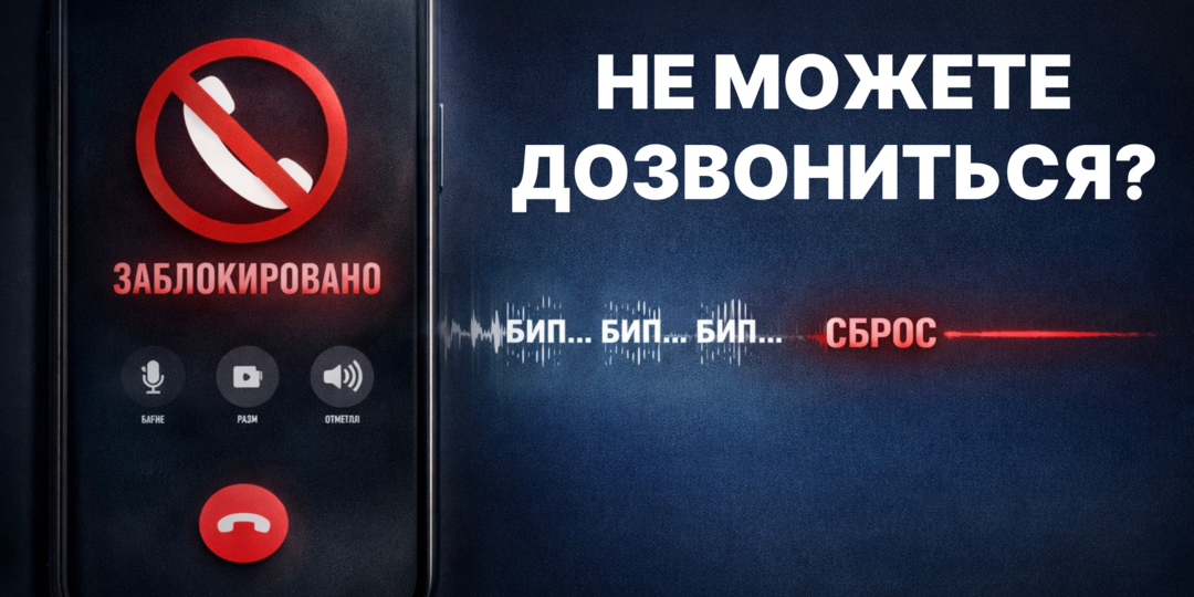 Не можете дозвониться? Как понять, что ваш номер в черном списке