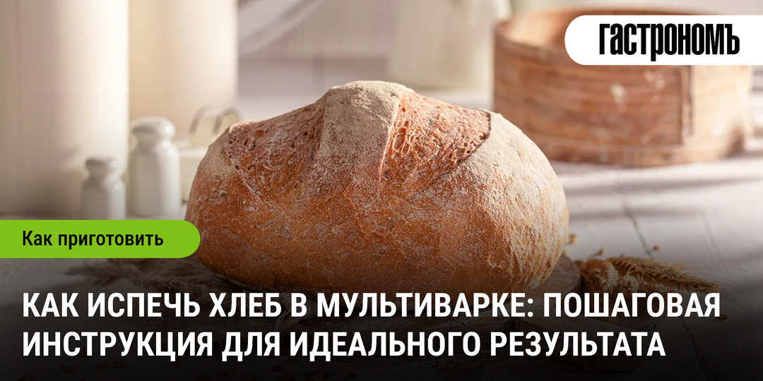 Как испечь хлеб в мультиварке: пошаговая инструкция для идеального результата
