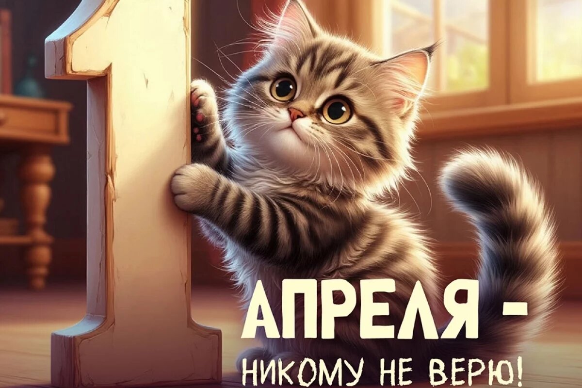    30+ открыток с 1 апреля.
