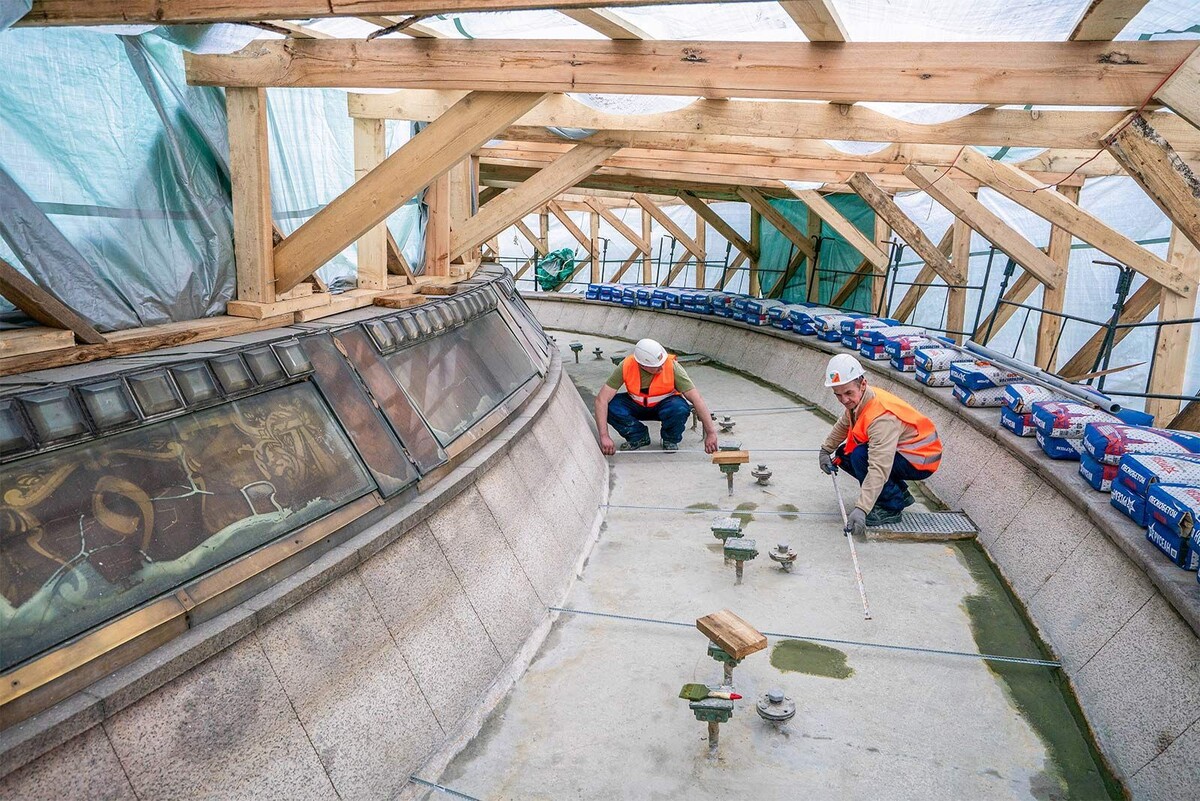    В Москве стартовала подготовка фонтанов к новому сезону