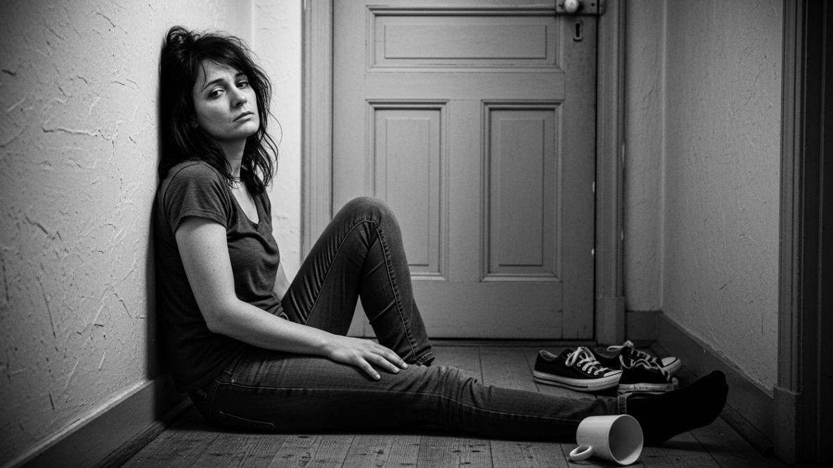 усталость, одиночество, покой, границы, синдром вечного гостя, чёрно-белое фото, личное пространство